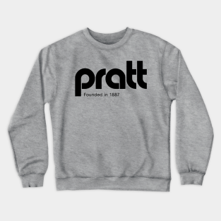 Pratt Institute Crewneck Sweatshirt - Pratt - retro by ThirteenthFloor